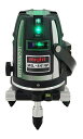 ###∂マイト工業 レーザー墨出し器【MGL-441GP-RT】マイティライン 本体+受光器MK-402G+三脚MEL-175/セット (LDグリーンレーザー/ドット) 4V/4H/1P