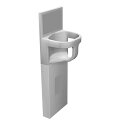 TOTO バリアフリー器具【YKA15S】ベビーチェア 平壁設置タイプ (旧品番 YKA15R)〔GE〕