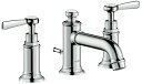 ###ハンスグローエ【16535000】アクサーモントルー 3ホール洗面混合水栓 30 レバーハンドル 受注生産〔EI〕