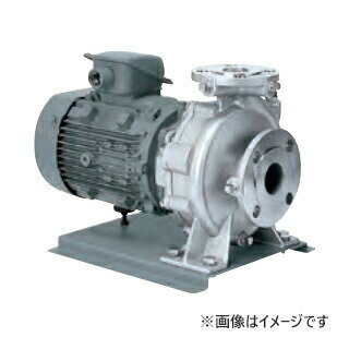 ●川本ポンプ【GES406CE3.7】60Hz ステンレス製小形渦巻ポンプ 2極 三相200V 3.7kW GES-C形〔GA〕