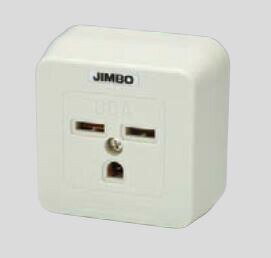 β神保電器 配線器具【JE-2E302】ニューマイルドビー 露出接地コンセント 2極接地極付 30A-250V