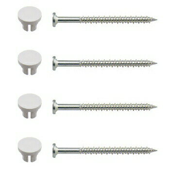 カクダイ【426-497】洗濯機用防水パン取付ビス・キャップセット〔GB〕