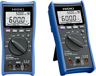 在庫状況：お取り寄せ(詳しくはこちらをクリック) 直流電圧 600.0 mV〜1000 V, 5レンジ, 基本確度: ±0.3 % rdg. ±5 dgt. 交流電圧 6.000 V〜1000 V, 4レンジ, 周波数特性: 40 Hz〜1 kHz 基本確度 40 - 500 Hz : ±0.9 % rdg. ±3 dgt. (実効値整流, クレストファクタ3以下) 抵抗 600.0 Ω〜60.00 MΩ, 6レンジ, 基本確度: ±0.7 % rdg. ±5 dgt. 直流電流 6.000 A/10.00 A, 2レンジ, 基本確度: ±0.9 % rdg. ±5 dgt. 交流電流 6.000 A/10.00 A, 2レンジ, 基本確度 40 - 500 Hz : ±1.4 % rdg. ±3 dgt. (実効値整流, クレストファクタ3以下, 周波数特性: 40 Hz〜1 kHz) 交流電流 (ACクランプ測定) 40〜1 kHz … 温度測定 … 検電(50/60Hz) … 静電容量 1.000 μF〜10.00 mF, 5レンジ, 基本確度: ±1.9 % rdg. ±5 dgt. 周波数 AC V/AC Aにて: 99.99 Hz (5 Hz以上)〜9.999 kHzの3レンジ, AC Vのみ: 99.99 kHz, 基本確度: ±0.1 % rdg. ±1 dgt. 導通チェック 導通ONしきい値: 25 Ω 以下 (ブザー音, 赤色LED点灯), 導通OFFしきい値: 245 Ω 以上, 応答時間: 0.5 ms以上 ダイオードテスト 開放電圧: 5.0 V以下, 測定電流: 0.5 mA, 順方向しきい値: 0.15V〜1.5V その他機能 フィルタ, 表示値ホールド, オートホールド, 最大/最小/平均値表示, リラティブ表示, オートパワーセーブ, USB通信 (オプション使用) 表示 4桁液晶表示, max. 6000 dgt., バーグラフ 表示更新レート 5 回/s (静電容量: 測定値により0.05〜5回/s, 周波数: 1〜2回/s, 温度: 1回/s) 電源 単4形アルカリ乾電池 (LR03) ×4, 連続使用時間: 130 h (バックライト消灯時) 寸法・質量 84W × 174H × 52D mm, 390 g (電池, ホルスタ含む) 付属品 テストリードL9207-10 ×1, ホルスタ ×1, 取扱説明書 ×1, 単4形アルカリ乾電池 (LR03) ×4