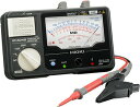 Я日置電機【IR4042-10】アナログメグオームハイテスタ 4レンジアナログ絶縁抵抗計 (スイッチなしリード付属)