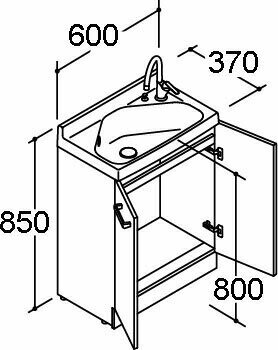 ###INAX/LIXIL ̲ եFRVN-605YR-PMۿ򱦥 ָ600mm 󥰥С(ͥå) ݥåץå׼ ⥫顼 ޥȥåסGI