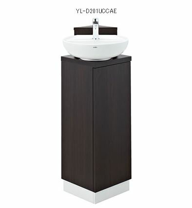 INAX/LIXIL コーナー手洗いキャビネット【YL-D201UCCAE】自動水栓　床排水　床排水〔IE〕