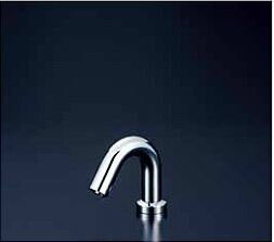 KVK 水栓金具【E1700D】センサー水栓 吐水本体コンパクトタイプ 吐水口空間 高さ41mm 電源：電池仕様(..