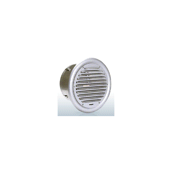 西邦工業【SXD175SC】外向ガラリ型・防火ダンパー付外壁用ステンレス製換気口・フラットグリル〔HF〕