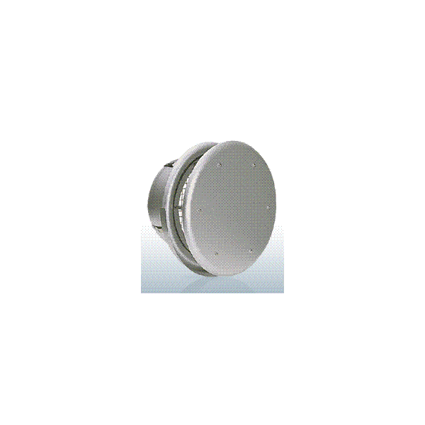 西邦工業【SNB50M】金網型3メッシュ・水切り付・フラットカバー付外壁用アルミ製換気口〔HF〕