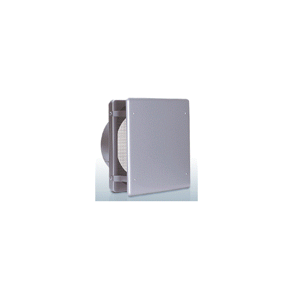 西邦工業【KNB150SBL】角金網型10メッシュ　低圧損外壁用ステンレス換気口　フラットカバー付〔HF〕