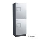###u.ダイケン 宅配ボックス【TBX-F2S-GM】前入れ前出し スチール(粉体焼付塗装) TBX-F2型 標準扉 防滴・共有仕様 機械式プッシュボタン錠 受注生産