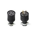 パナソニック 配線器具【WA5520】引掛防水ゴムコードコネクタ(セット品) JIS防雨型 接地2P(旧3P) 20A(L6ー20) 250V