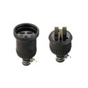 ###パナソニック 配線器具【WA3630】防水ゴムコードコネクタ(セット品) JIS防雨型 接地2P 30A 250V 受注約1ヶ月