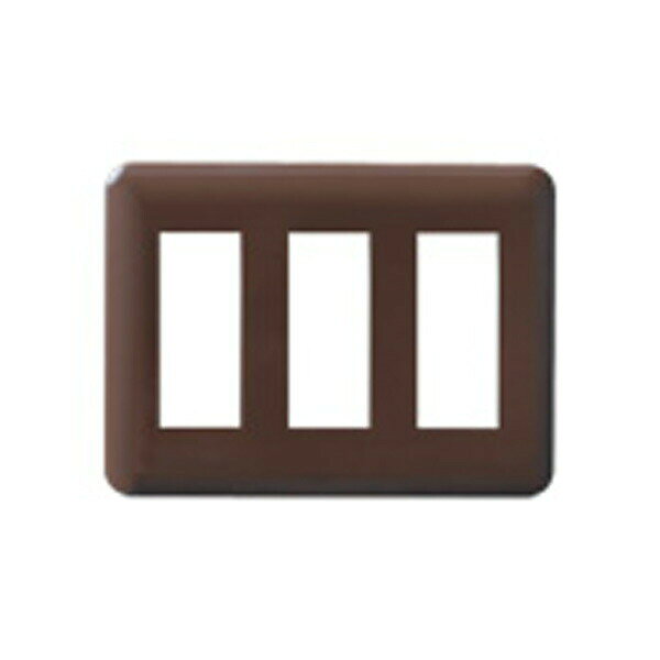 パナソニック 配線器具【WTF7009A011】コスモシリーズ ワイド21 コンセントプレート 9コ用 チョコ