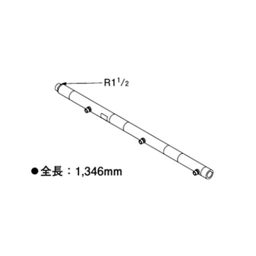 リンナイ 部材【UOP-E32MHS-S3-40(A)】(23-4714) 水湯配管セットS3 入水用・出湯用共通 Uボルトセット付〔GH〕 リンナイ 部材【UOP-E32MHS-S3-40(A)】(23-4714) 水湯配管セットS3 入水用・出湯用共通 Uボルトセット付〔GH〕