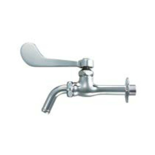 INAX/LIXIL 水栓金具【LF-7KRZ-13-U】ユーティリティ用水栓 レバー式吐水口回転形胴長横水栓 呼び径13m..