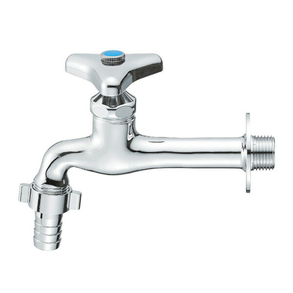 ≦三栄水栓/SANEI 水栓金具【JY32J-13】カップリング胴長横水栓〔HD〕