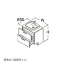 ###TOTO 【LDSZB090BCLJ626】洗面化粧台 ドレーナ 2段引き出し 木目調キャビネット 陶器製広ふかボウル 左側回避 一般地 間口900 受注約2週(4)