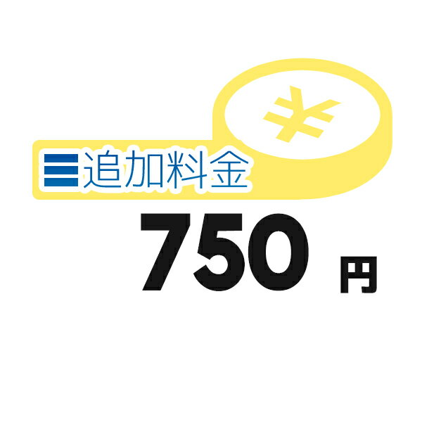 《追加料金・750円分》追加料金決済かご【750円】