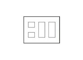 β神保電器 配線器具【QWD-233】J・WIDE SLIM（Jワイドスリム） スリムスクエア コンセントプレート 3連用