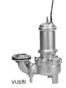 川本ポンプ【VUS-1005-7.5(着脱タイプ)】50Hz ステンレス製汚物水中ポンプ 4極 三相200V 非自動型 VUS形 ボルテックスタイプ〔GF〕(4)
