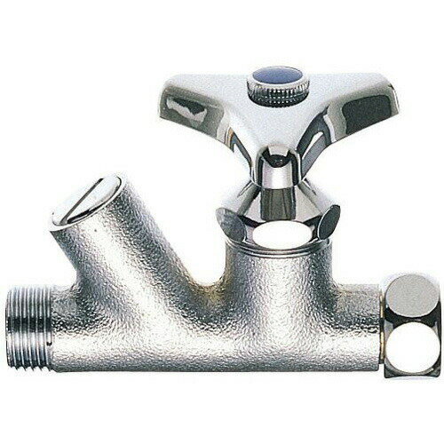 三栄水栓/SANEI【V29A-13】ストレーナ45°化粧バルブ 共用形〔FA〕