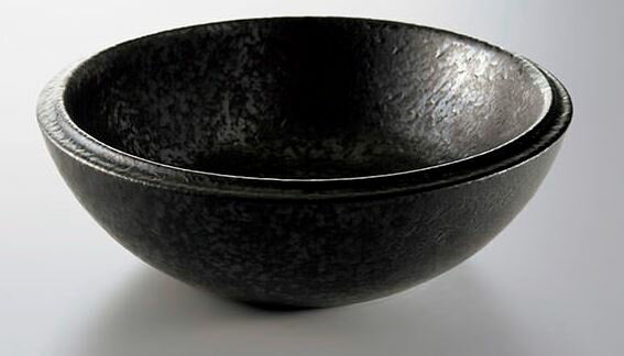 ●CERA/セラ 手洗器【CEV510-BM】(手洗器本体のみ) φ320 黒マット釉 ベルニカ〔EI〕