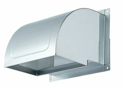 ▲●u.ナスタ/Nasta【KS-710S】屋外換気口 ステンレス 木枠留め用 深型タイプ