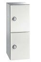 ####u.ナスタ/Nasta【KS-PV200S-2C-VB】プライベートボックス 屋内タイプ ボックス数2 シリンダー錠 バニラベージュ 400×150×169.3 受注生産