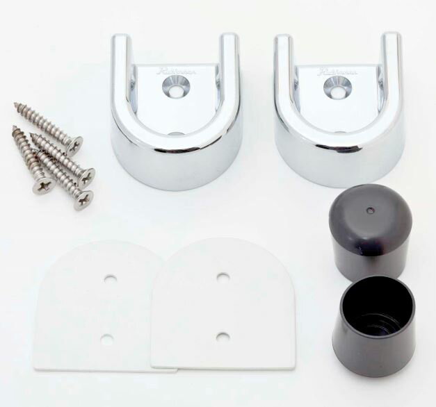 リラインス アクセサリー【R22CH-01】ランドリーパイプブラケット 2ケ1セット〔FD〕