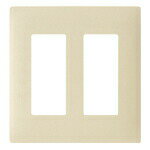 パナソニック 配線器具【WTL7706FK】(マットベージュ) アドバンスシリーズ 簡易耐火コンセントプレート 2連用 6コ用