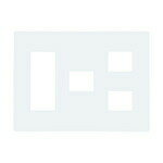 �ѥʥ��˥å� ��������WTL7776WK��(�ޥåȥۥ磻��) ���ɥХ󥹥��꡼�� �ʰ��ѲХ��󥻥�ȥץ졼�� 3Ϣ�� ��6���� (3����1����2����)