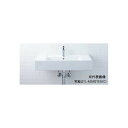 ###INAX/LIXIL サティス洗面器【YL-A558SYEB(C)V】ベッセル式 シングルレバー混合水栓(エコハンドル) 床給水 床排水(Sトラップ)〔H...