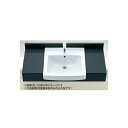 ###INAX/LIXIL 【L-2150FC/BW1】ピュアホワイト はめ込み角形洗面器 オーバーカウンター式 洗面器本体のみ〔IE〕