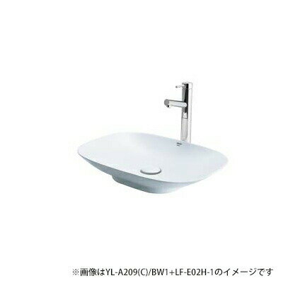 ####INAX/LIXIL セット品番【YL-A209(C)/BW1+AM-320HTCV1】手洗器 ベッセル式 自動水栓 AC100V仕様 壁給水・壁排水(Pトラップ)