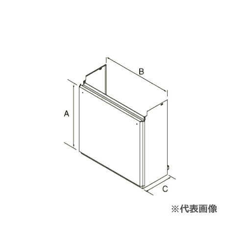 ●ψパロマ 部材【HCFA-8ZH 650L】配管カバー 給湯器オプション部品