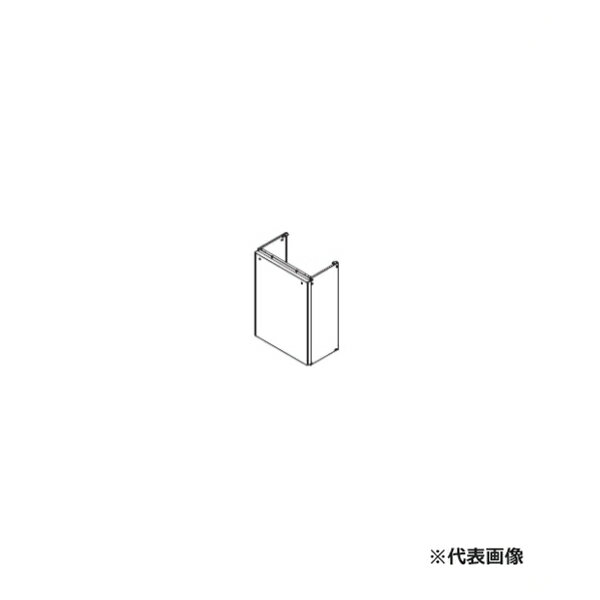 リンナイ 部材【WOP-N101(K)UW-650】(23-2195) 配管カバー 650 耐塩害塗装(1台設置用) 業務用ガス給湯器オプション〔HF〕