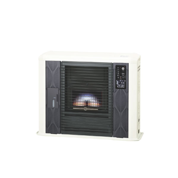 ●長府(旧サンポット) 石油ストーブ【UFH-G7040SX E(W)】ホワイト ゼータス イング(Gモデル) FF式 床暖..