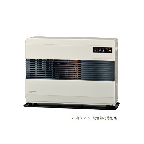 ●コロナ 暖房機器【FF-74K(W)】給排気筒セット フロスティホワイト FF式温風ヒーター 標準タイプ ポッ..