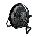 ####⇔ホノベ電機 【RD-YF501G-BK】50cm大型工業扇風機 ブラック REED