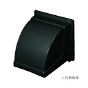 未来工業 【PLF-25K】黒 換気扇フード(プラスチック) 換気扇25cm用