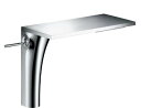 ハンスグローエ【18020000】アクサーマソー シングルレバー洗面混合水栓 (ベッセル型洗面器用、ポップアップ引棒無)〔EI〕