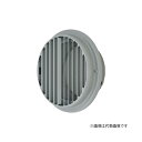MELAT/メルコエアテック 換気部材【AT-100BWST4】ベントキャップ(左右両吹き) 外壁用(ステンレス製) 適用パイプφ100 縦ギャラリ・網〔HF〕