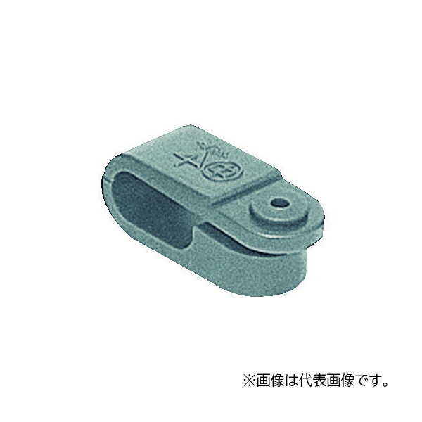 未来工業 【KT-M(100個入)】VV-F片サドル (プラスチック製) スクリュー釘付 (#15×28：ユニクロめっき)