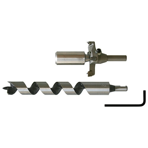 ∀スターエム/STAR-M 【28M-D2465】超硬座掘錐 標準径 ドリル付 カッター軸付タイプ 24X65 六角軸 (4962660222757)