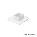 Яマサル工業 【MDF4102】ホワイト エムケーダクト付属品 フランジ 4号100型