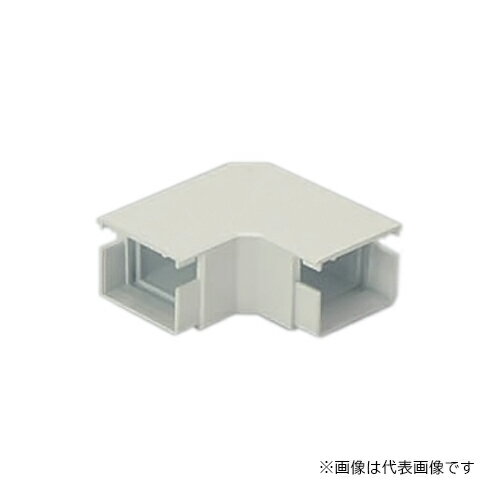 Яマサル工業 【MDM143】ミルキーホワイト エムケーダクト付属品 平面マガリ 4号