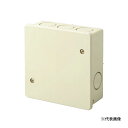 Я日動電工 【4OB4APJHW】アイボリー アウトレットボックスAタイププレート付 4OB 中浅形