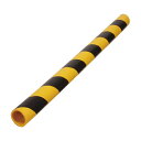 ####Ξカーボーイ 【AC-107】安心クッション 丸型 90cm 内径50mm トラ柄