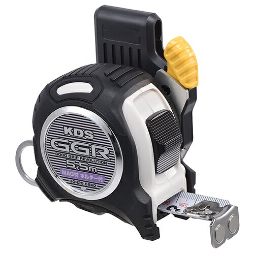 ∀ムラテックKDS【GGR25-55MZ】GGR 25巾 5.5m マグ厚爪 ホルダー付 (4954183169107)